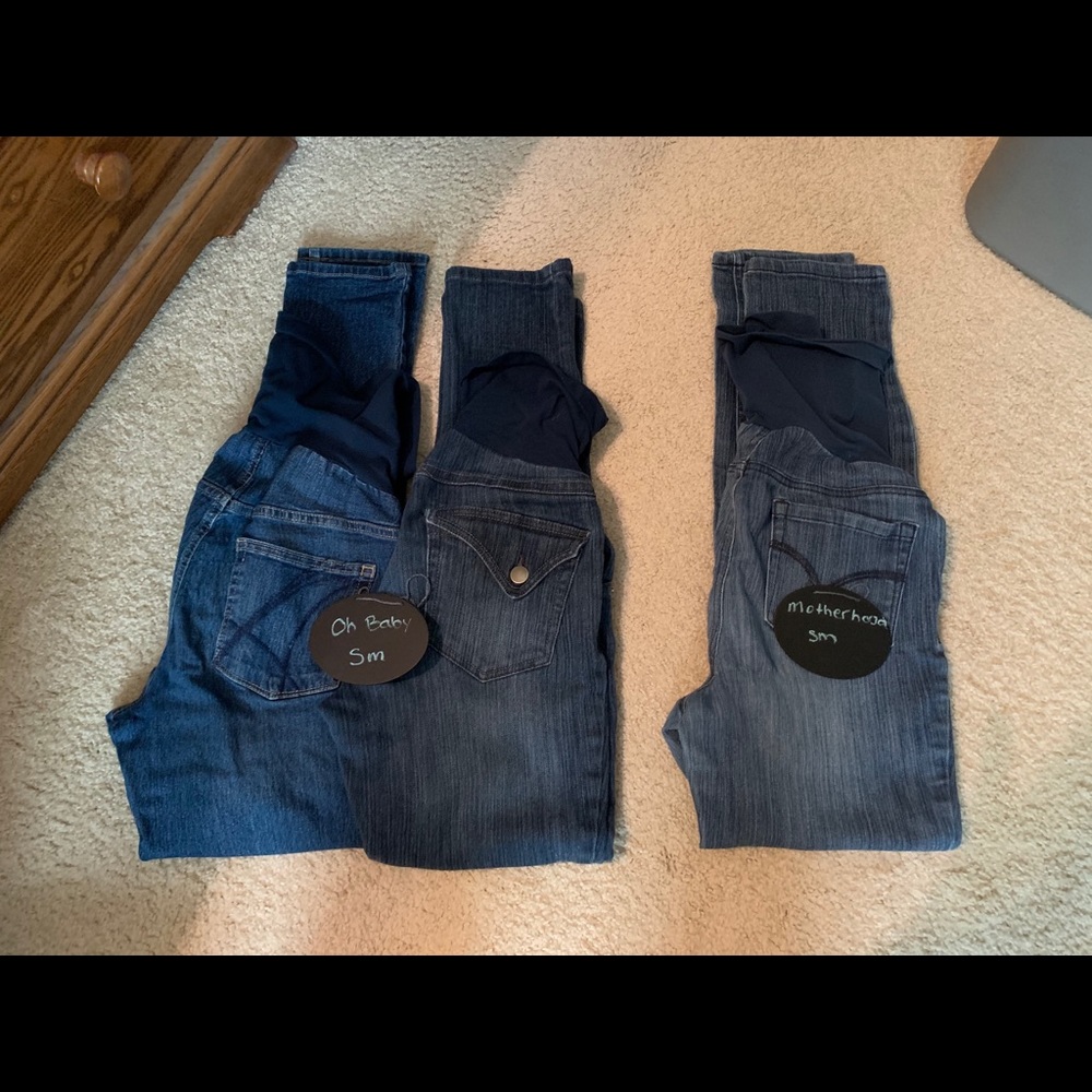Small maternity jeans